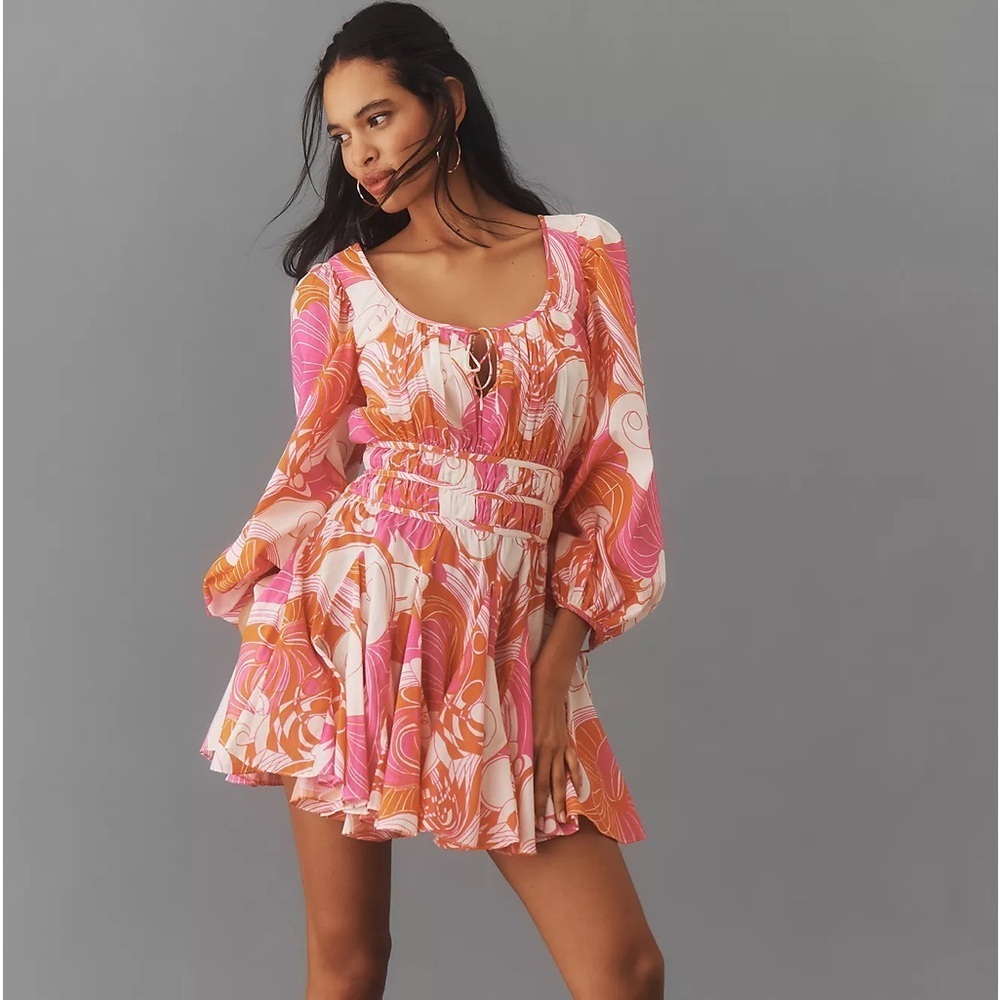 NWT RHODE Leona Mini Dress